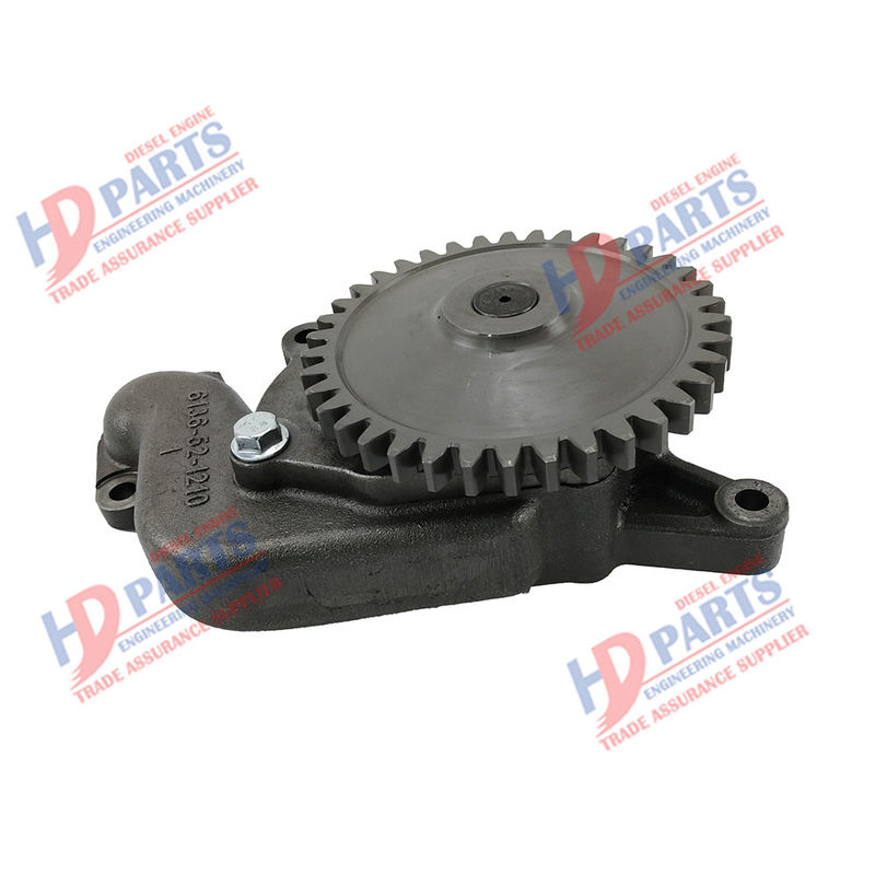 6D105 PC200-3 Motor Yağ pompası 6136-52-1210 6136-52-1100 KOMATSU Dizel motor parçaları için uygundur