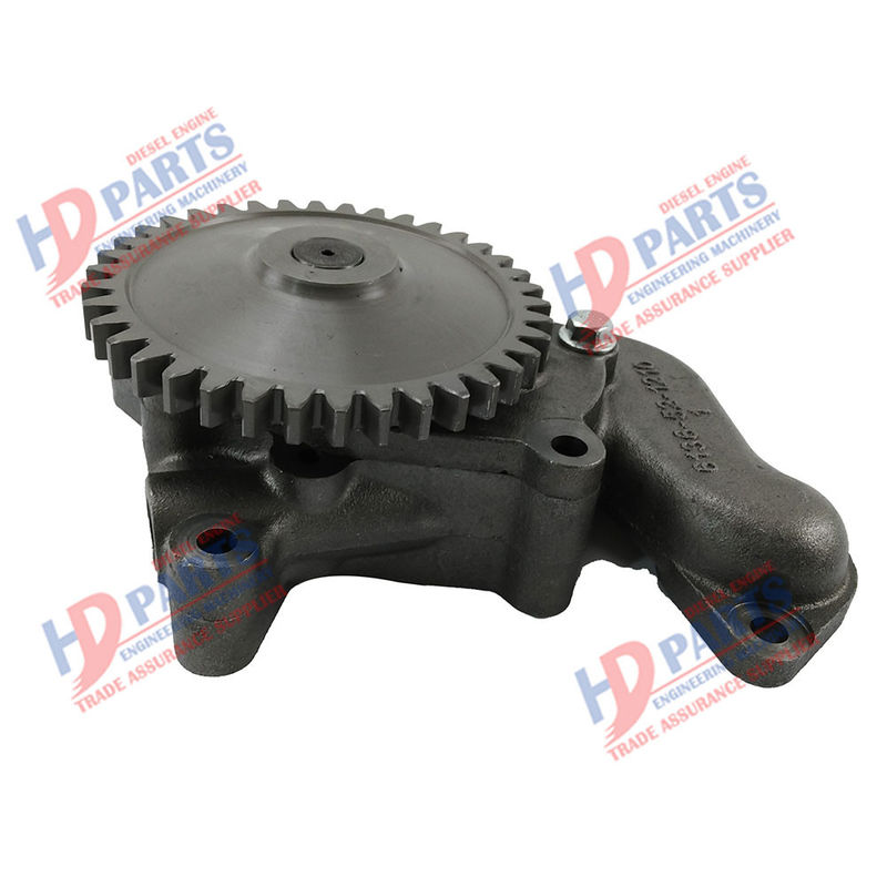 6D105 PC200-3 Motor Yağ pompası 6136-52-1210 6136-52-1100 KOMATSU Dizel motor parçaları için uygundur