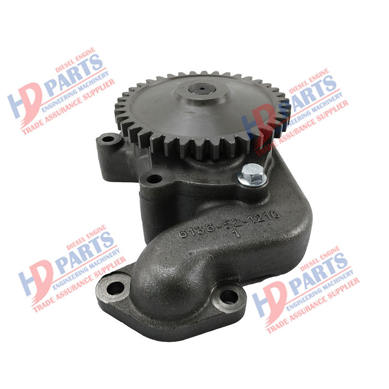 6D105 PC200-3 Motor Yağ pompası 6136-52-1210 6136-52-1100 KOMATSU Dizel motor parçaları için uygundur