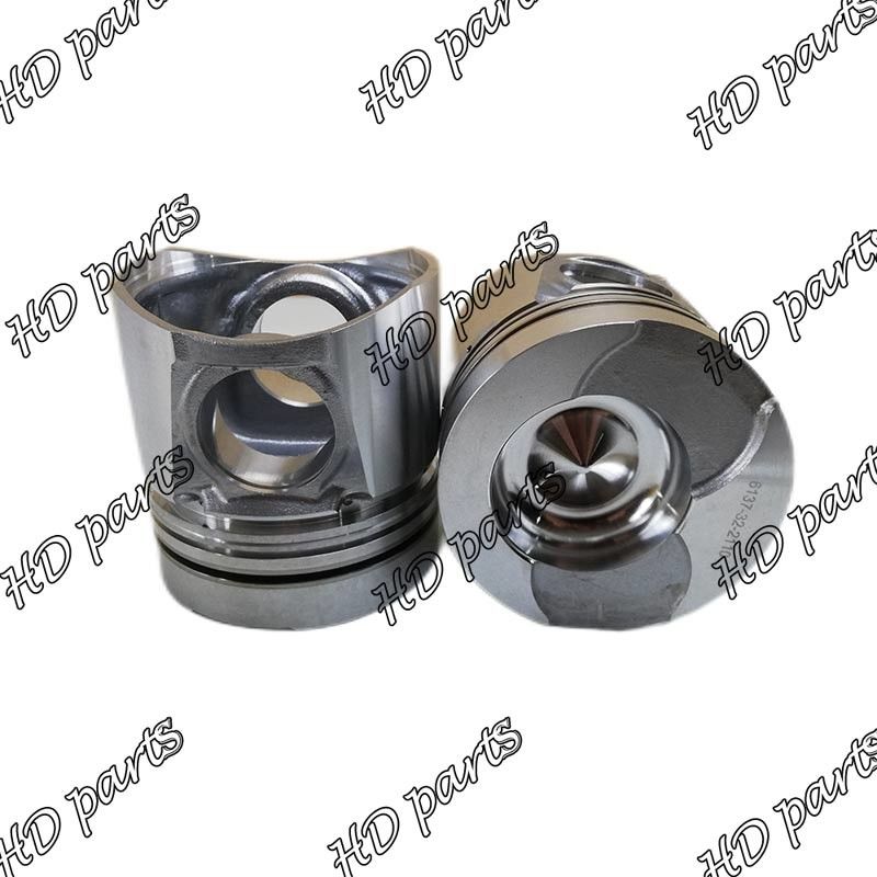 6137-32-2110 6137-32-201 Dizel Motor Pistonu 4D105 S4D105-5A S4D105-5B PC220-2 PC220LC-2