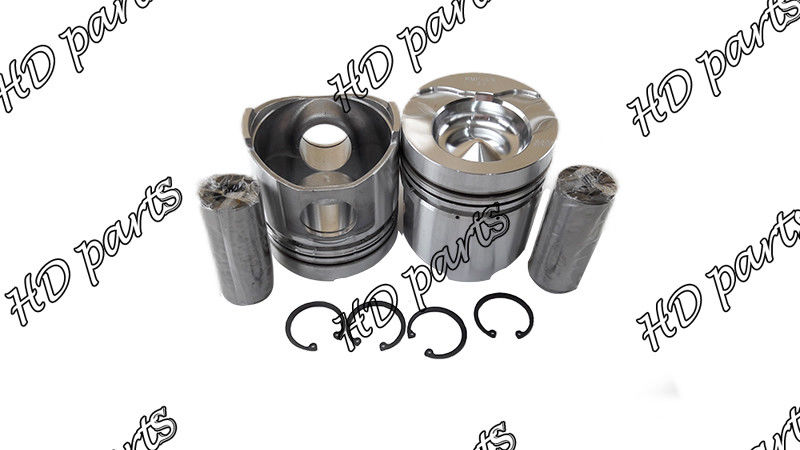 6D110 yanma odası 66mm Dizel Motor Pistonu 6138-32-2120 6138-32-2320 6138-32-2040 KOMATSU için