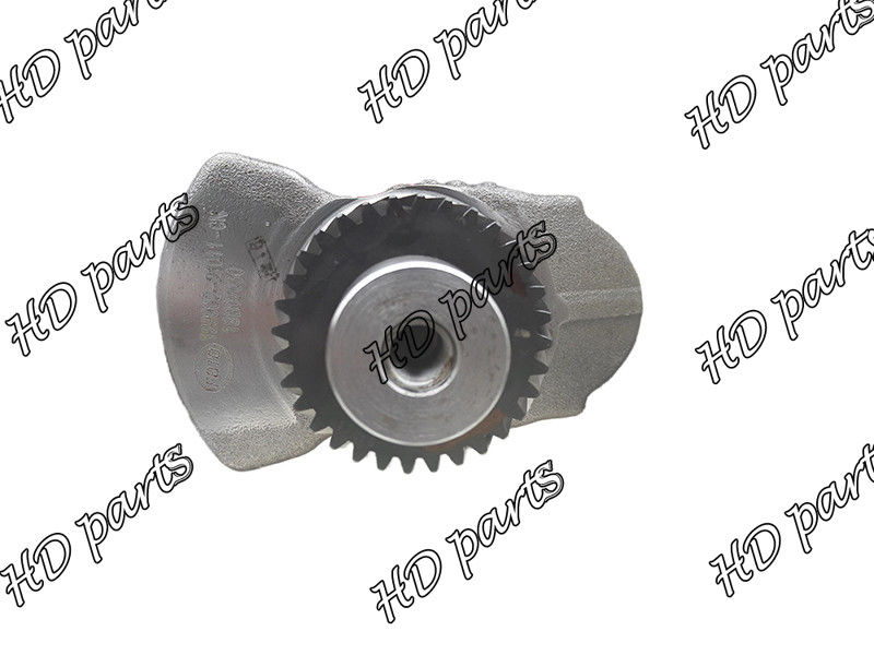 4TNV94 Yanmar İçin Dişli Motor Krank Mili Yedek Parça 129902-21011 ile Dövme Çelik
