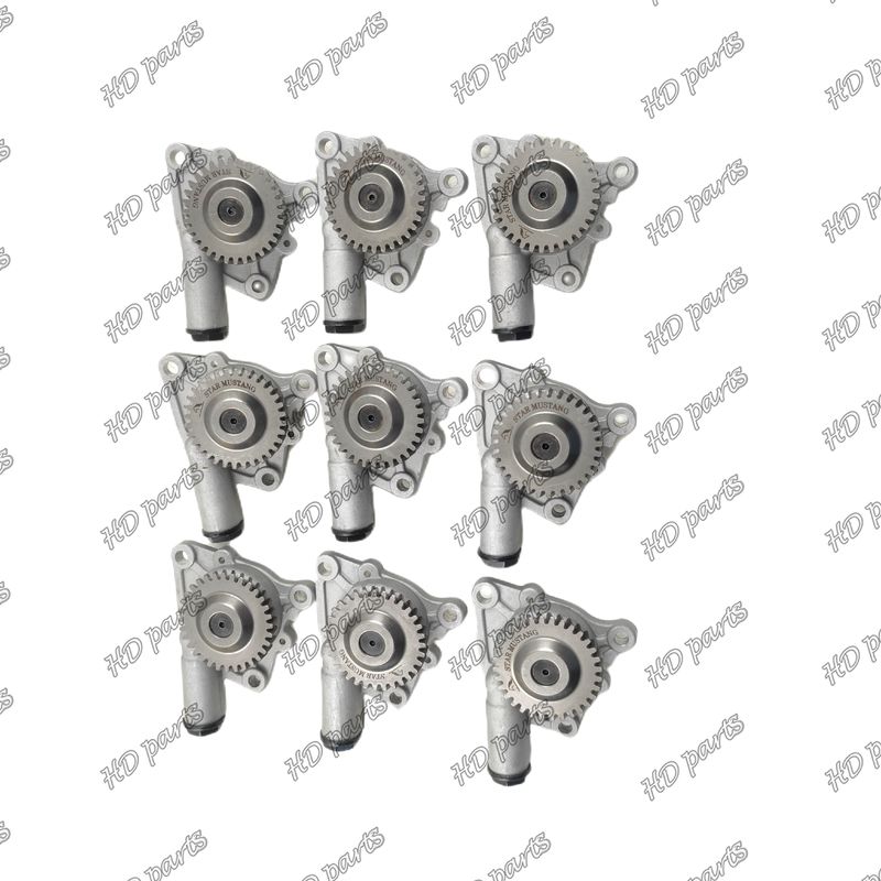 Yanmar Dizel Motor Parçaları için 3TNM68 3TNE72 3TNM74 Ekskavatör Yağ Pompası 119125-32000