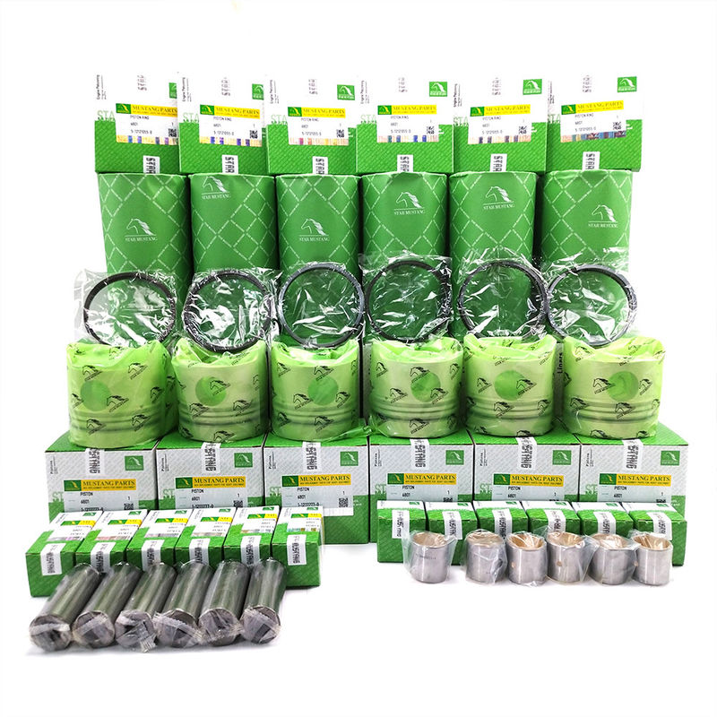 6BD1 Silindir Liner Piston Kit Rign 1-11261118-0 1-12111777-0 5-12121055-0 Isuzu Ekskavator Motoru için