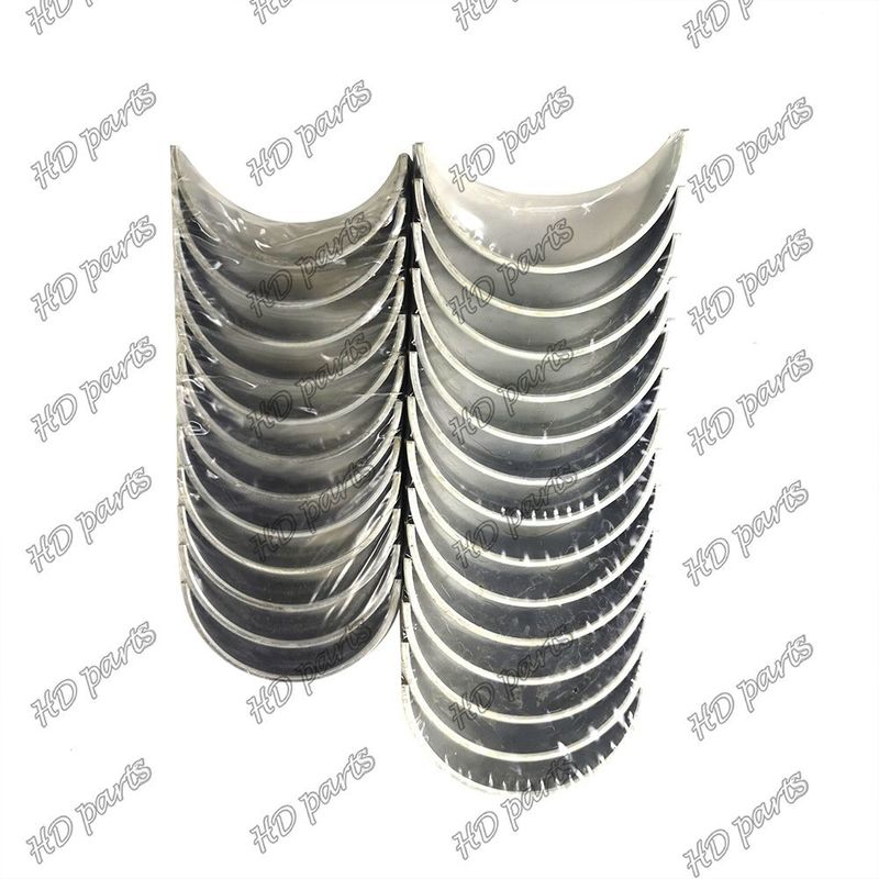 Doosan motoru için ana ve kon rod rulmanı D2366 65.01110-6055A 65.02410-6106