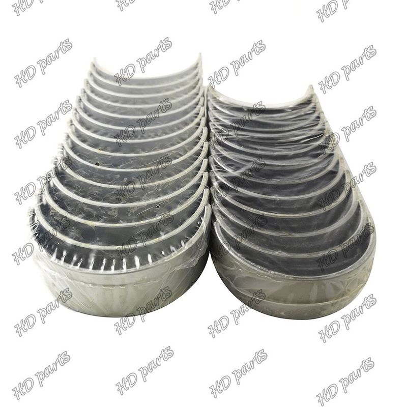 Doosan motoru için ana ve kon rod rulmanı D2366 65.01110-6055A 65.02410-6106