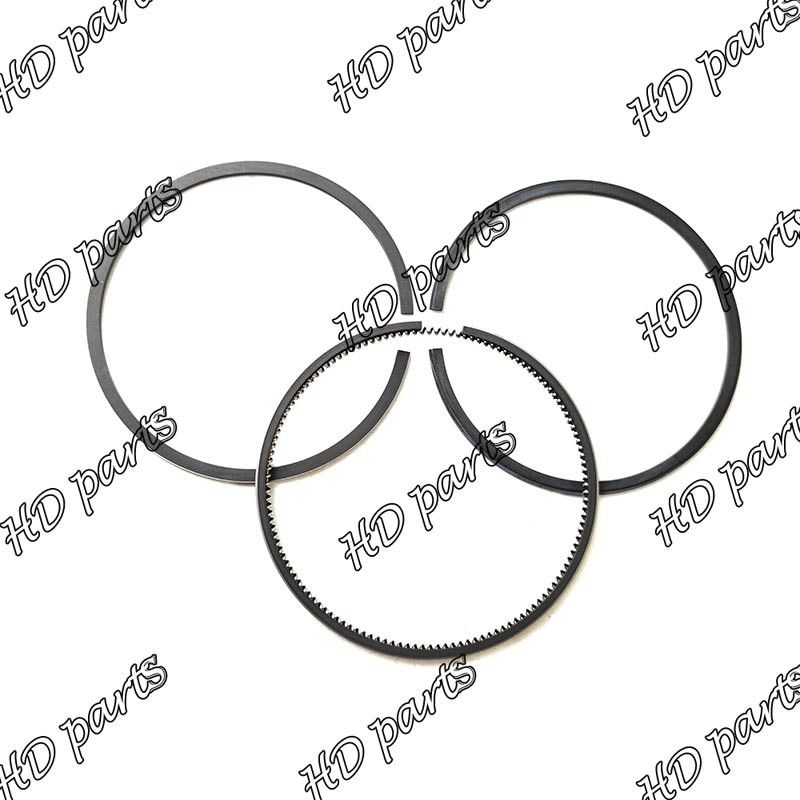 V4300 D3200 2.5x2.5x5.5mm Piston Halkası 15571-21050 Kubota Motoru için