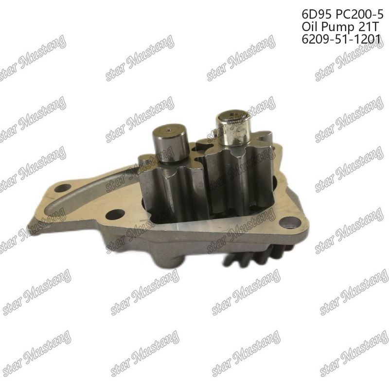 6d95 Pc200-5 Motor Yağı Pompası 6209-51-1201 Komatsu Dizel Motorları Parçaları için Uygun