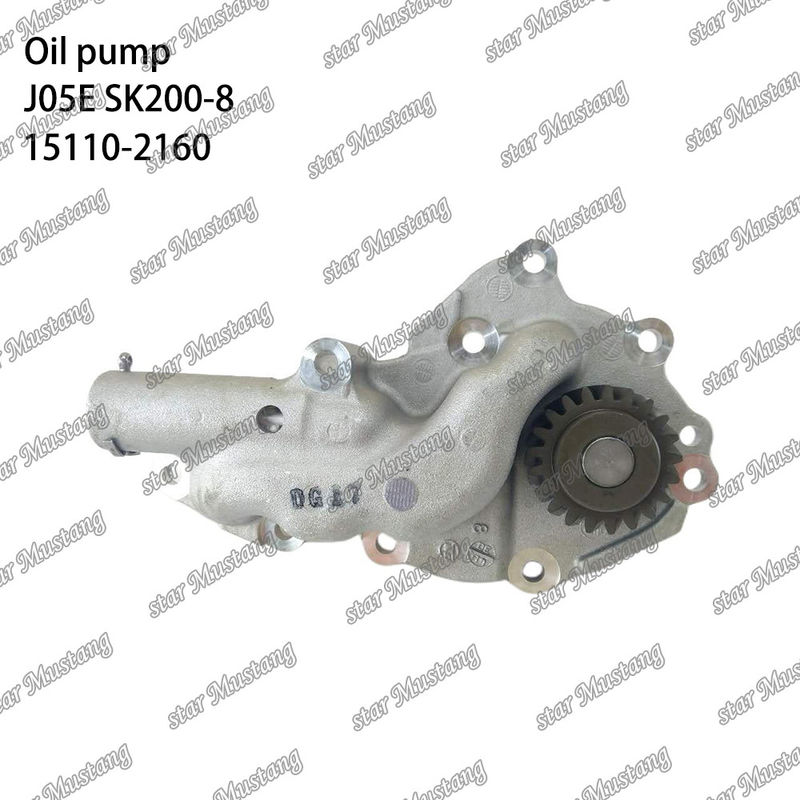 J05E SK200-8 SK210LC-8 SK250-8 SK260LC-8 Dizel Motor Yağ pompası 15110-2160 15110-2160A Hino için