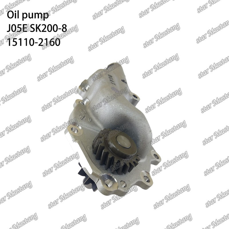 J05E SK200-8 SK210LC-8 SK250-8 SK260LC-8 Dizel Motor Yağ pompası 15110-2160 15110-2160A Hino için