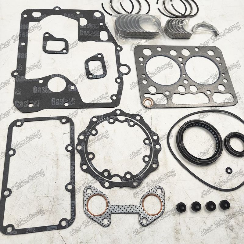 Z500 Tamir Yeniden Yapı Kit Silindir Liner Piston Pin Kit Valve Seat Valve Guide Gasket Kit Kubota Motoru için
