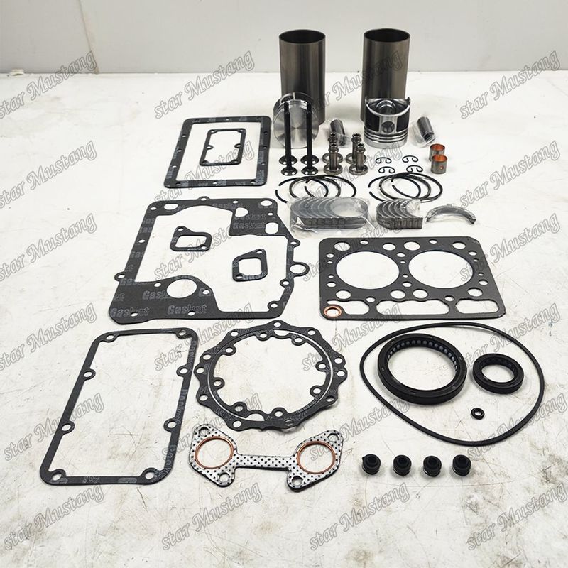Z500 Tamir Yeniden Yapı Kit Silindir Liner Piston Pin Kit Valve Seat Valve Guide Gasket Kit Kubota Motoru için