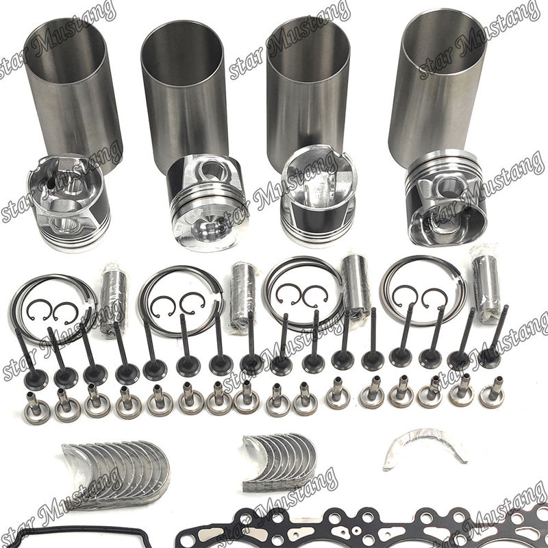 YD25 Tamir Yeniden Yapım Kitsisi Silindir Liner Piston Pin Kit Valve Seat Valve Guide Gasket Kit Kubota Motoru İçin