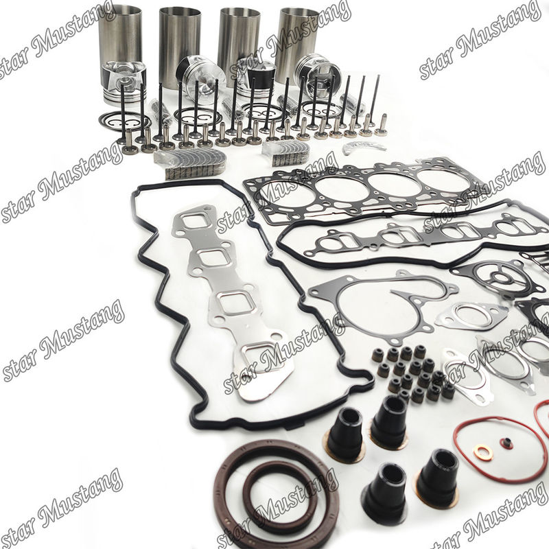 YD25 Tamir Yeniden Yapım Kitsisi Silindir Liner Piston Pin Kit Valve Seat Valve Guide Gasket Kit Kubota Motoru İçin