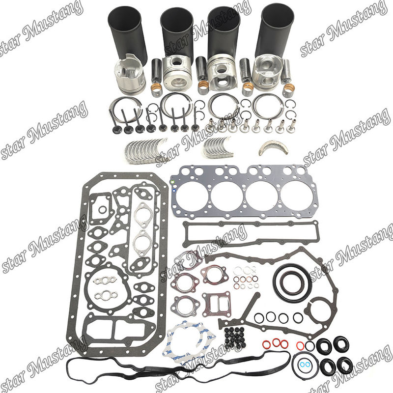W04DT Tamir Yeniden Yapım Kitsesi Silindir Liner Piston Pin Kit Valve Seat Valve Guide Gasket Kit For Hino Engine