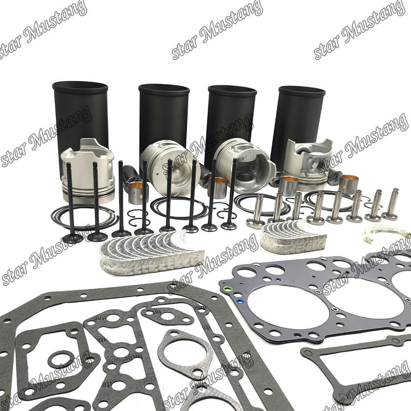 W04DT Tamir Yeniden Yapım Kitsesi Silindir Liner Piston Pin Kit Valve Seat Valve Guide Gasket Kit For Hino Engine