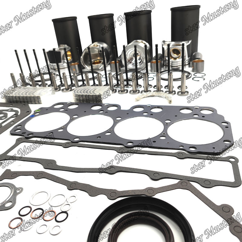 N04CT Dizel Motoru Tamir Kutuları Bileşenler Silindir Liner Piston Kutuları Hino için Gasketi Kutuları