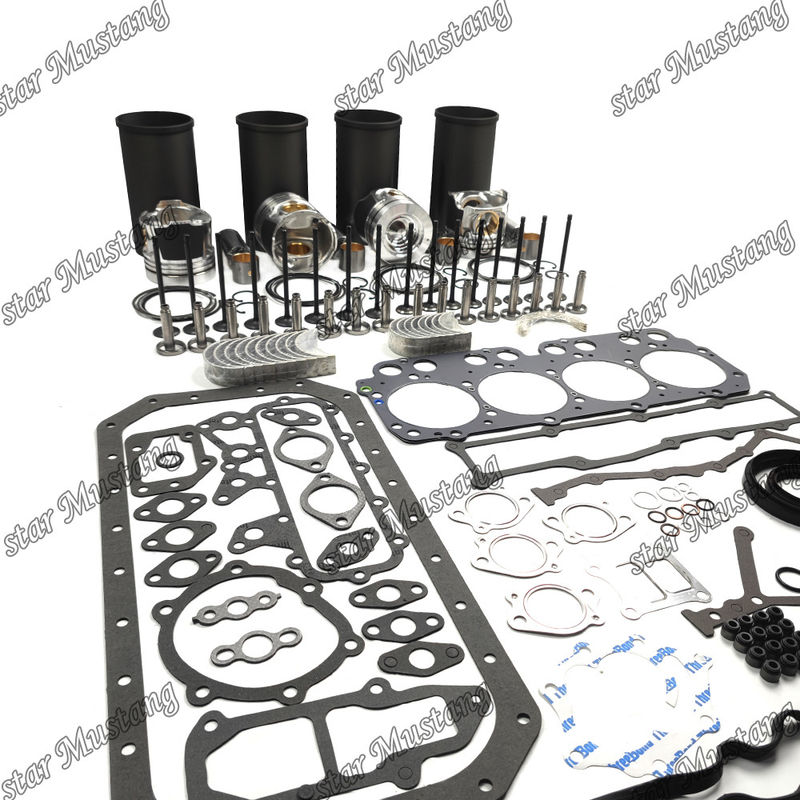 N04CT Dizel Motoru Tamir Kutuları Bileşenler Silindir Liner Piston Kutuları Hino için Gasketi Kutuları