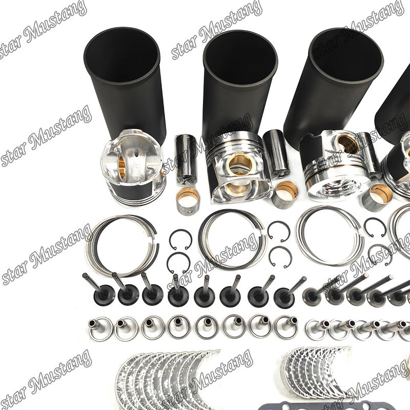 N04CT Dizel Motoru Tamir Kutuları Bileşenler Silindir Liner Piston Kutuları Hino için Gasketi Kutuları