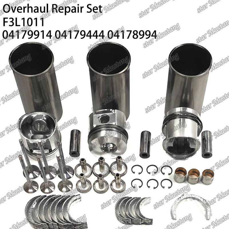 F3L1011 Tamir Kütesi Silindir Liner Piston Kütesi Gasketi Kütesi Valf Koltuk Rehberi Ana rulman Con Rod Deutz için rulman