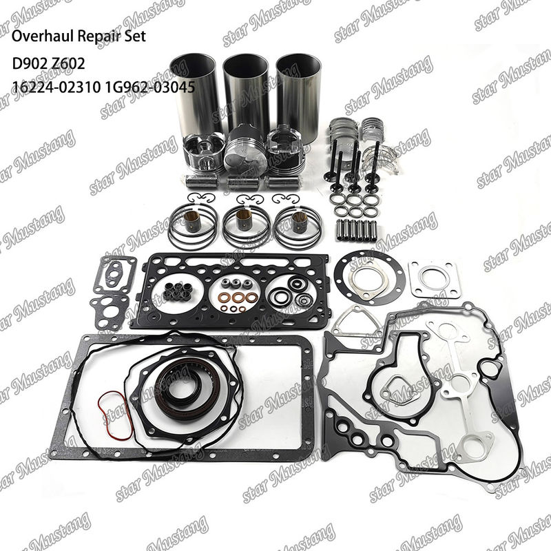 Z602 D902 Tamir Kütesi Silindir Liner Piston Kit Gasketi Kütesi 16224-02310 1J094-21770 1G962-03045 Doosan için