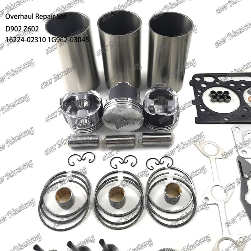 Z602 D902 Tamir Kütesi Silindir Liner Piston Kit Gasketi Kütesi 16224-02310 1J094-21770 1G962-03045 Doosan için