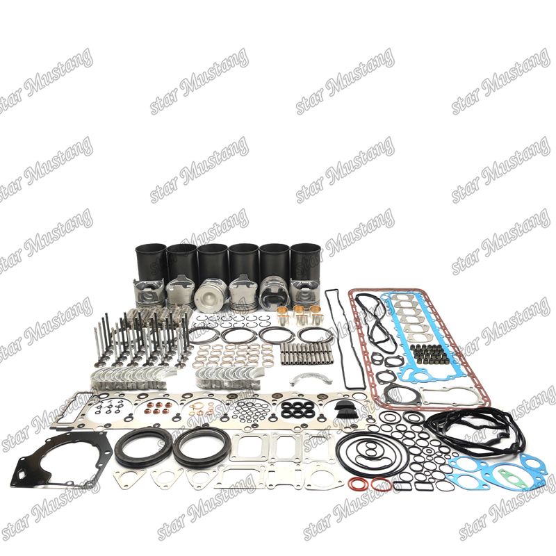 6HK1 EFI Tamir Kütesi Silindir Liner Piston Kütesi Gasketi Kütesi Valf Koltuğu Rehberi Isuzu için Ana Ve Con Rod Taşıma