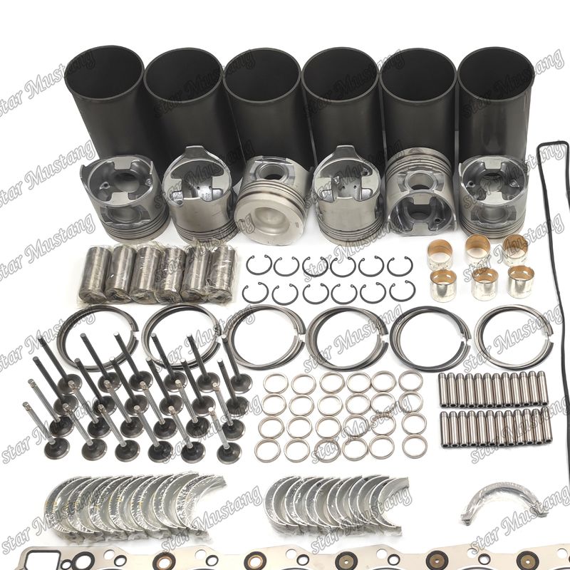 6HK1 EFI Tamir Kütesi Silindir Liner Piston Kütesi Gasketi Kütesi Valf Koltuğu Rehberi Isuzu için Ana Ve Con Rod Taşıma