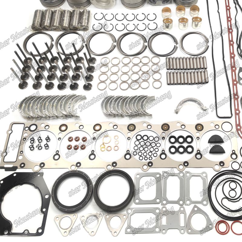 6HK1 EFI Tamir Kütesi Silindir Liner Piston Kütesi Gasketi Kütesi Valf Koltuğu Rehberi Isuzu için Ana Ve Con Rod Taşıma