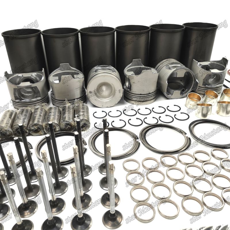 6HK1 EFI Tamir Kütesi Silindir Liner Piston Kütesi Gasketi Kütesi Valf Koltuğu Rehberi Isuzu için Ana Ve Con Rod Taşıma