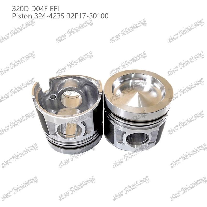 Piston 320D D04F EFI 324-4235 32F17-30100 Caterpillar dizel motor parçaları için