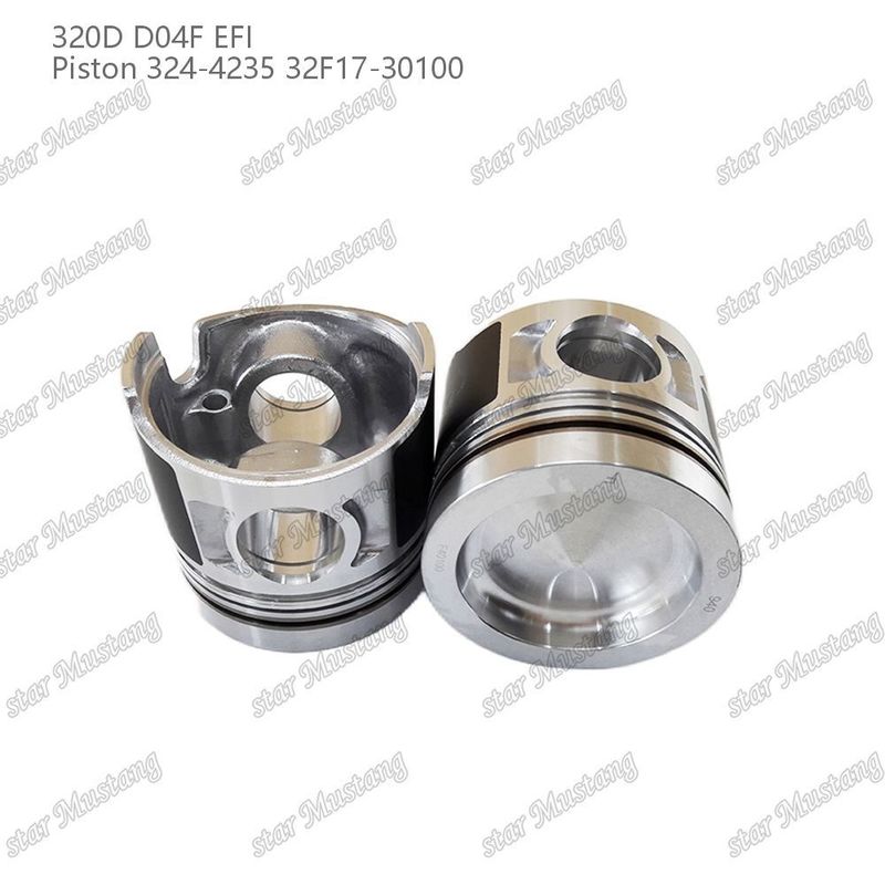 Piston 320D D04F EFI 324-4235 32F17-30100 Caterpillar dizel motor parçaları için