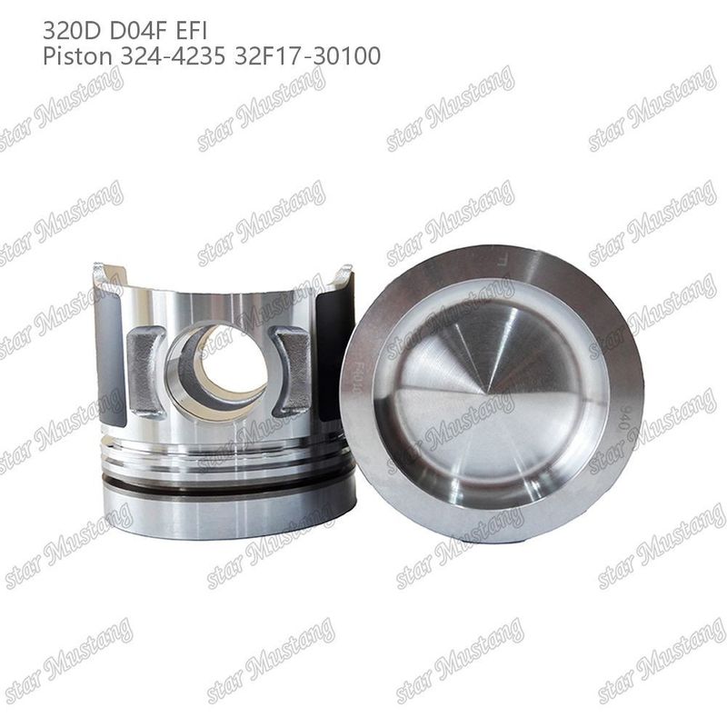Piston 320D D04F EFI 324-4235 32F17-30100 Caterpillar dizel motor parçaları için