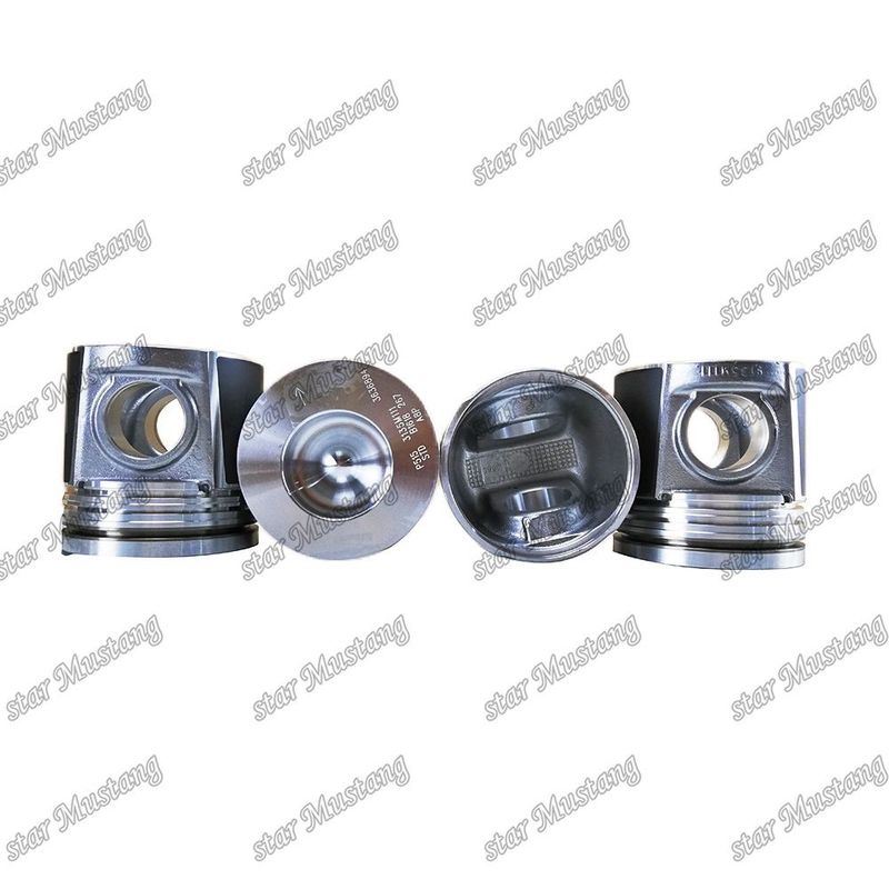 Piston C4.4 Doğrudan Enjeksiyon 3135m111 Perkins Caterpillar Kazı makineleri ve mühendislik ekipmanları için