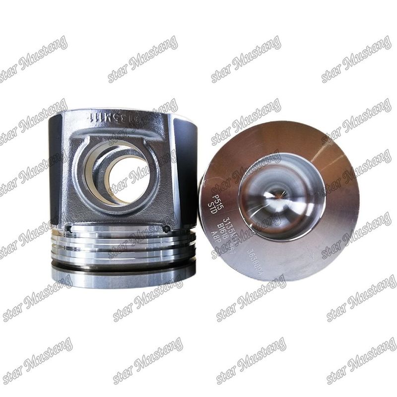 Piston C4.4 Doğrudan Enjeksiyon 3135m111 Perkins Caterpillar Kazı makineleri ve mühendislik ekipmanları için