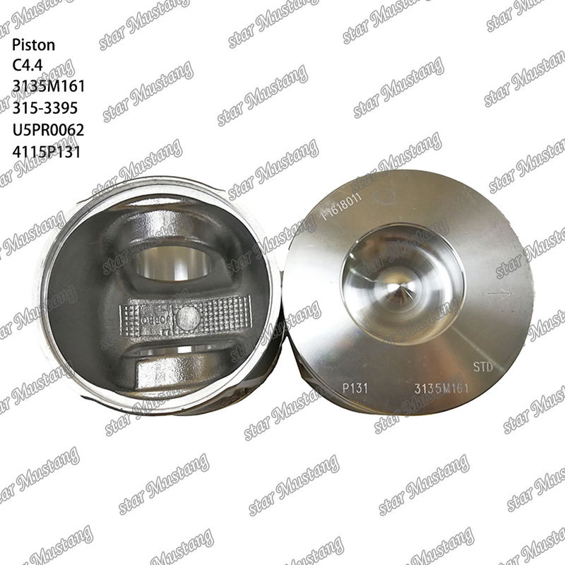 Piston C4.4 doğrudan enjeksiyon 3135M161 315-3395 U5PR0062 Perkins Caterpillar Kazı makineleri ve mühendislik ekipmanları için