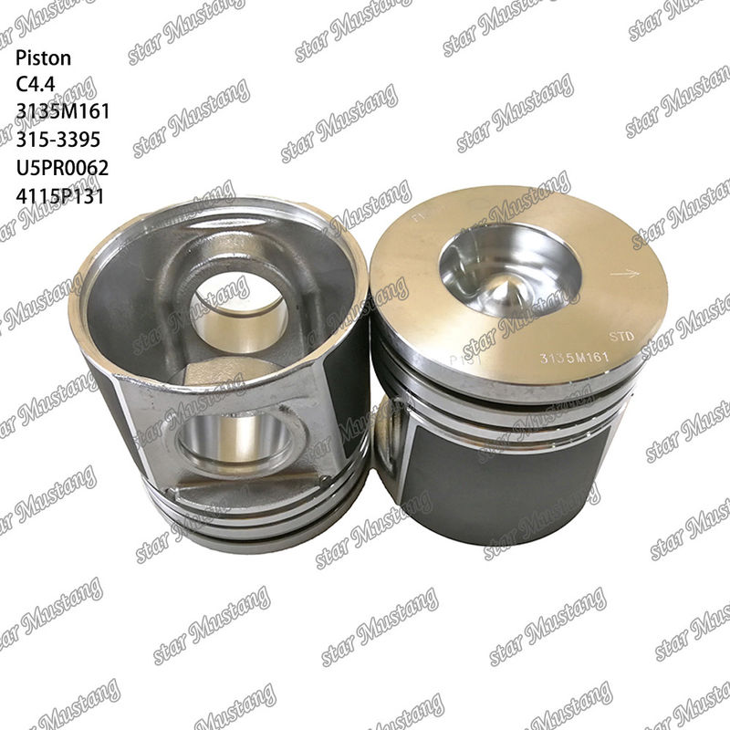 Piston C4.4 doğrudan enjeksiyon 3135M161 315-3395 U5PR0062 Perkins Caterpillar Kazı makineleri ve mühendislik ekipmanları için