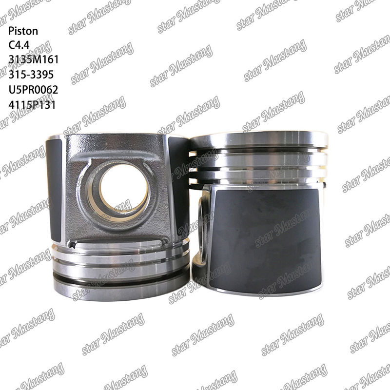 Piston C4.4 doğrudan enjeksiyon 3135M161 315-3395 U5PR0062 Perkins Caterpillar Kazı makineleri ve mühendislik ekipmanları için