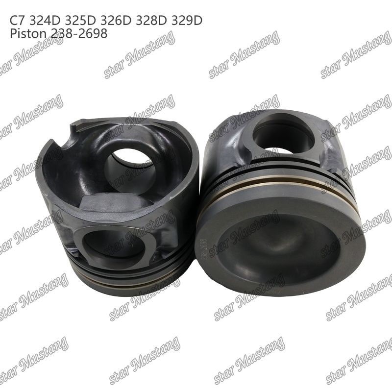 Piston C7 Alüminyum 324D 325D 326D 328D 329D 238-2698 Caterpillar Kazı makineleri ve mühendislik ekipmanları için