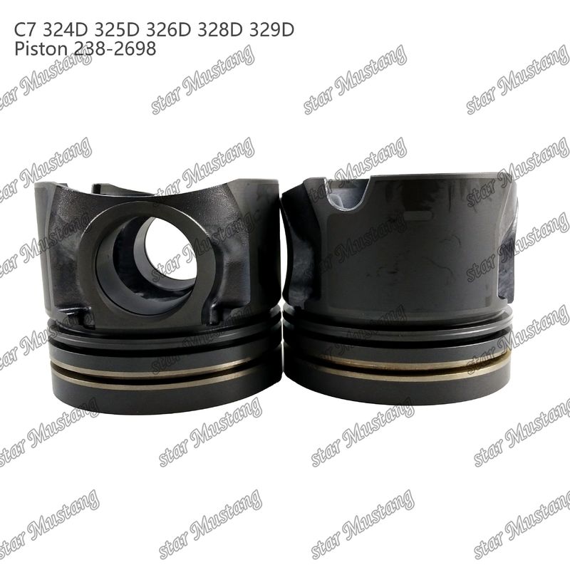 Piston C7 Alüminyum 324D 325D 326D 328D 329D 238-2698 Caterpillar Kazı makineleri ve mühendislik ekipmanları için