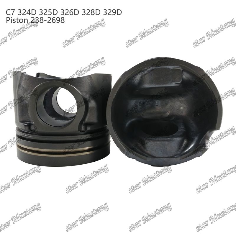 Piston C7 Alüminyum 324D 325D 326D 328D 329D 238-2698 Caterpillar Kazı makineleri ve mühendislik ekipmanları için