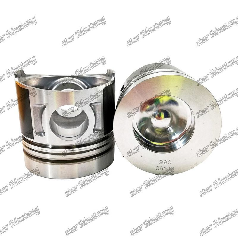Piston S6K S6KT 3066 E320C Intercooling 58mm Yanma Odası 297-7753 Caterpillar Mitsubishi Dizel Motoru için