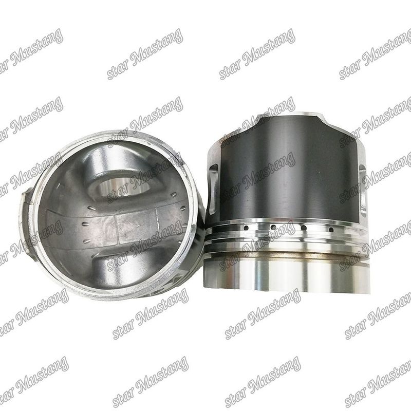 Piston S6K S6KT 3066 E320C Intercooling 58mm Yanma Odası 297-7753 Caterpillar Mitsubishi Dizel Motoru için