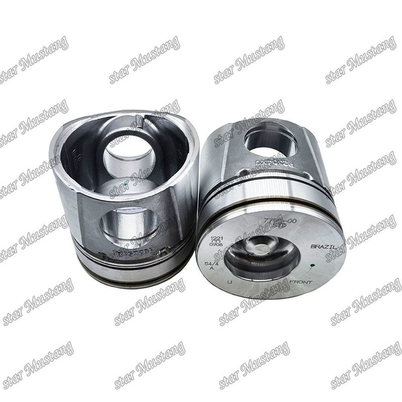 Piston 4BT 4D102 6BT 6BT5.9 6D102 50mm Yanma Odası 6738-31-2110 6738-31-2111 3957795 3807795 Cummins Komatsu için