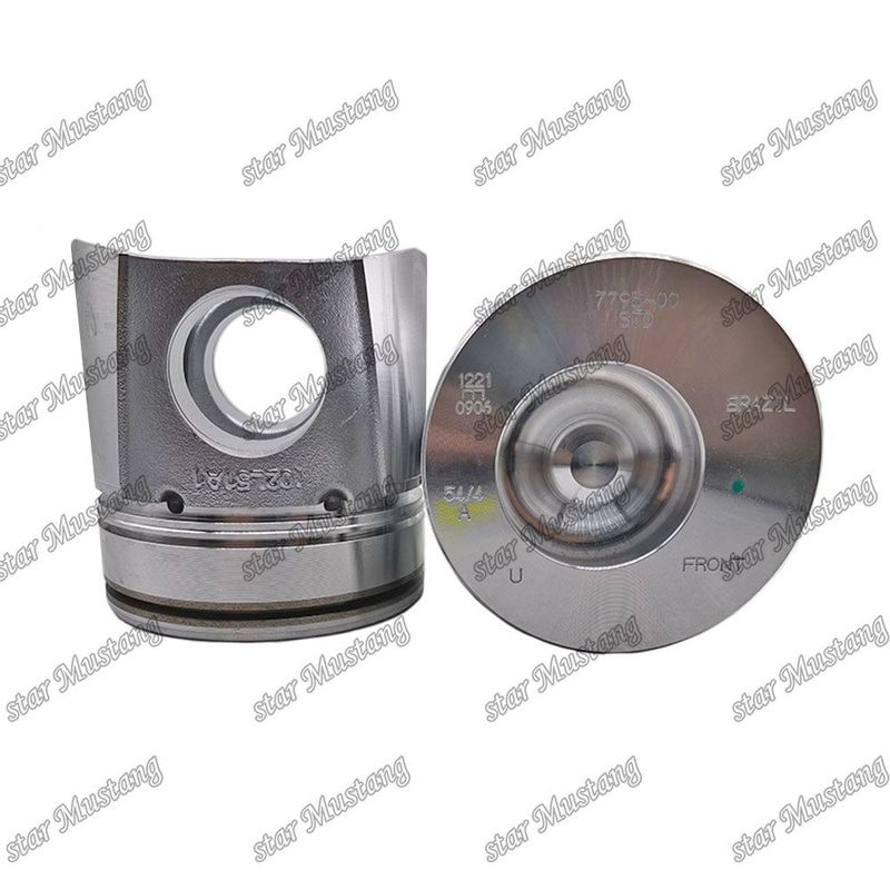 Piston 4BT 4D102 6BT 6BT5.9 6D102 50mm Yanma Odası 6738-31-2110 6738-31-2111 3957795 3807795 Cummins Komatsu için