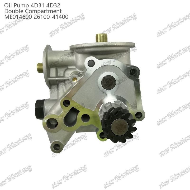Motor Yağı Pompası 4D31 4D32 Çift Termostat ME014600 26100-41400 Mitsubishi Motor yedek parçaları için