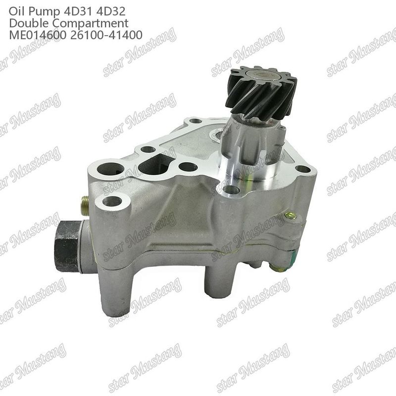 Motor Yağı Pompası 4D31 4D32 Çift Termostat ME014600 26100-41400 Mitsubishi Motor yedek parçaları için