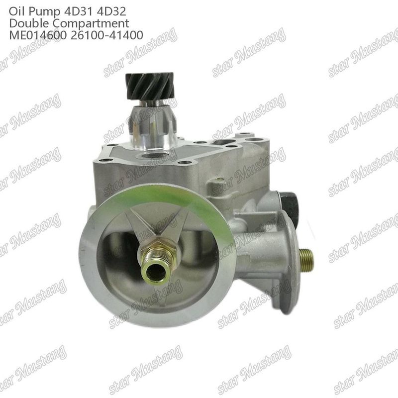 Motor Yağı Pompası 4D31 4D32 Çift Termostat ME014600 26100-41400 Mitsubishi Motor yedek parçaları için