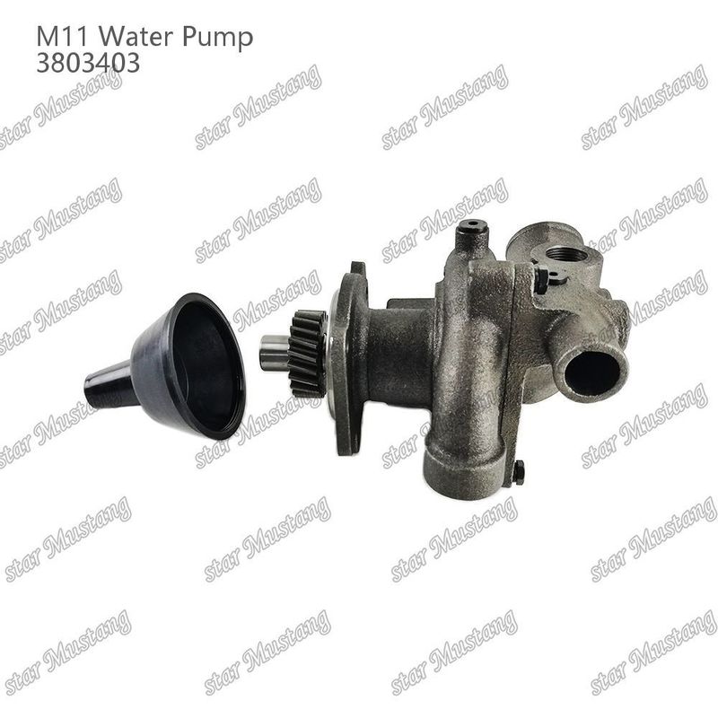 Su pompası M11 4955706 4926553 CUMMINS Dizel motor tamir parçaları için kısa şaft