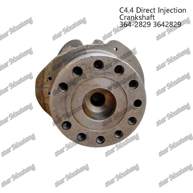 Crank shaft C4.4 Doğrudan Enjeksiyonlu dökme çelik 68M Diametri Filansız 364-2829 3642829 Caterpillar Dizel Motoru Parçaları İçin
